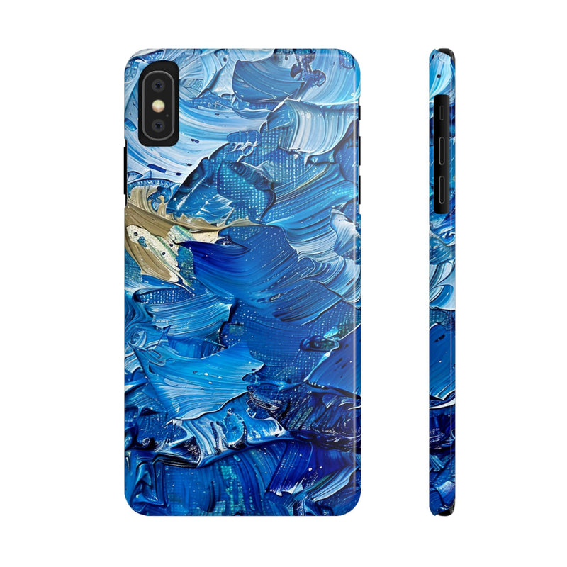 Golden Serenity Slim Phone Cases