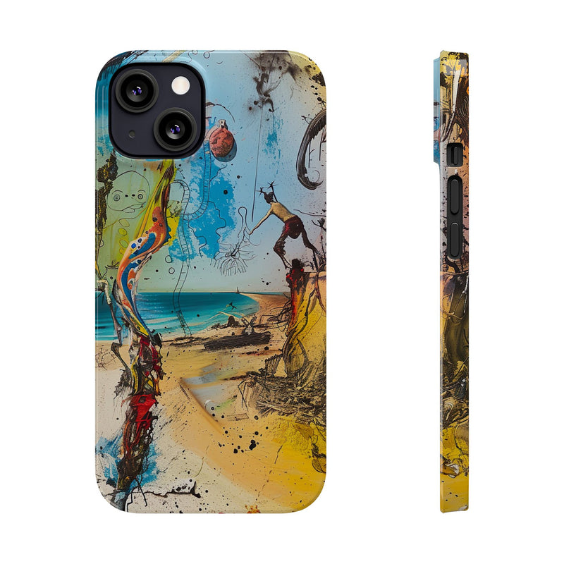 Cliffside Reverie Slim Phone Case