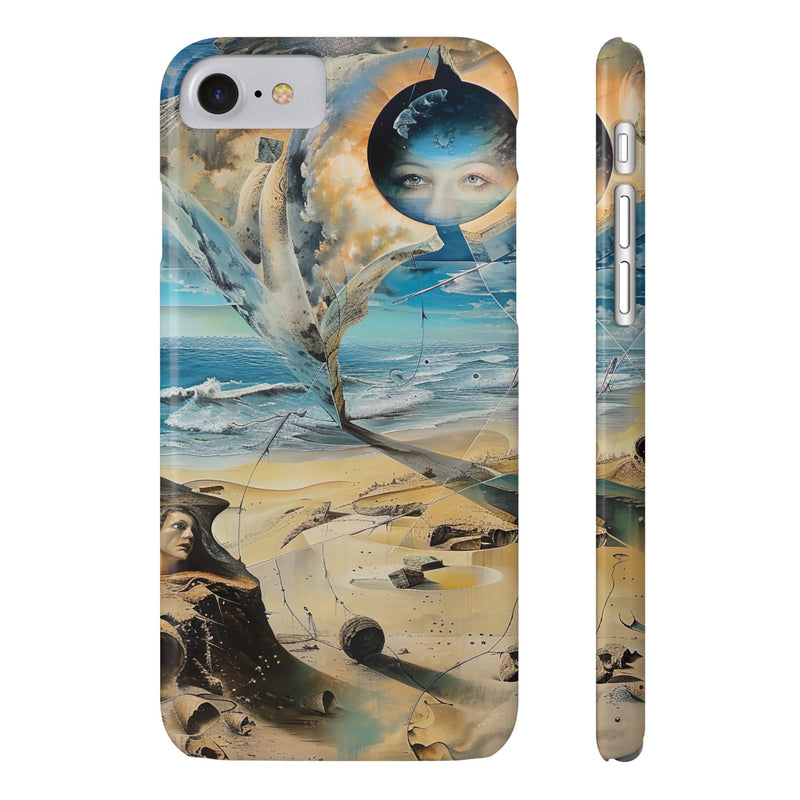 Faces of the Sea Slim Phone Case