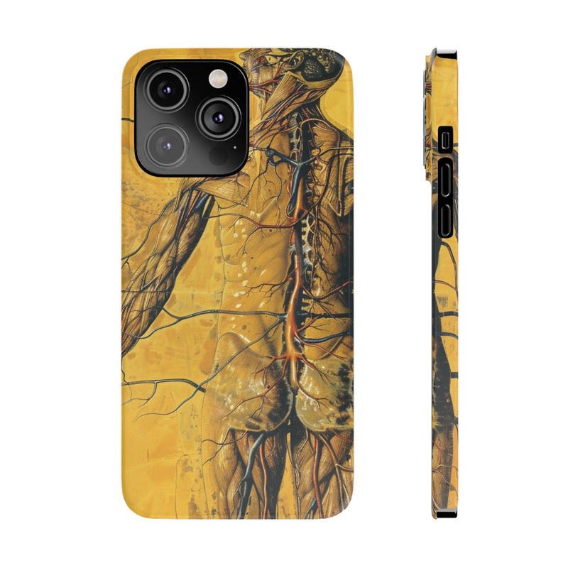 Neural Symphony Slim Phone Case