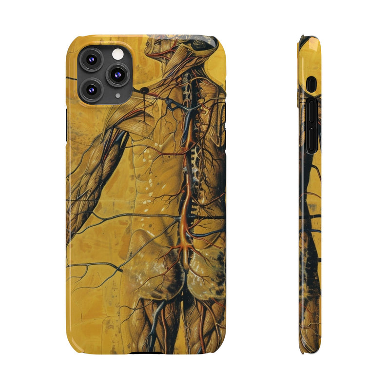 Neural Symphony Slim Phone Case