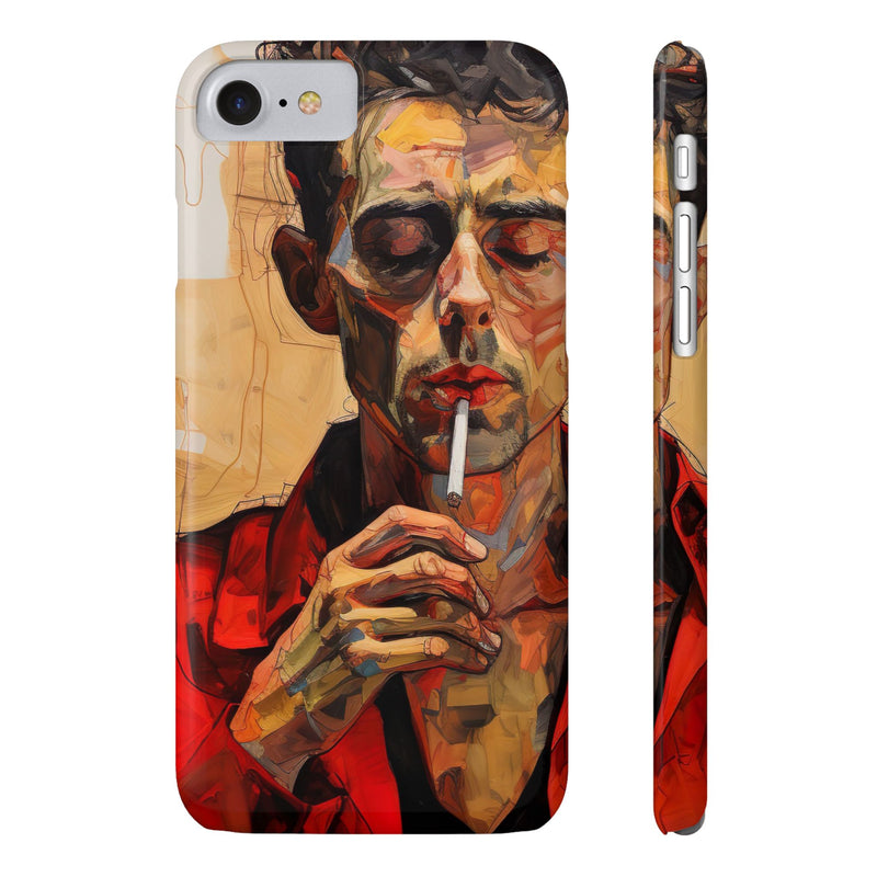 Expressionist's Smoke Break Slim Phone Case