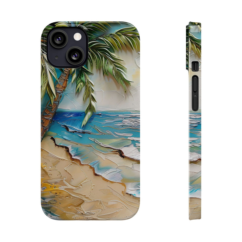 Seaside Serenity Slim Phone Case