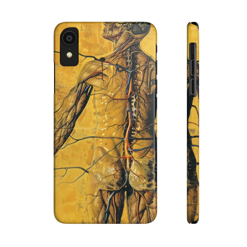 Neural Symphony Slim Phone Case