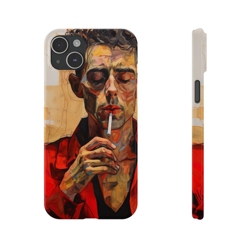 Expressionist's Smoke Break Slim Phone Case