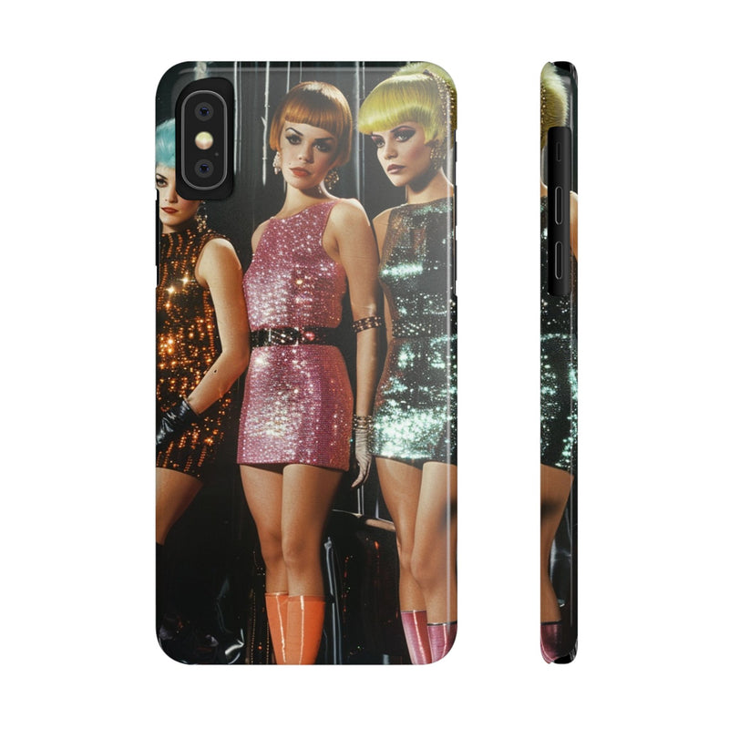 Cosmic Catwalk Slim Phone Case