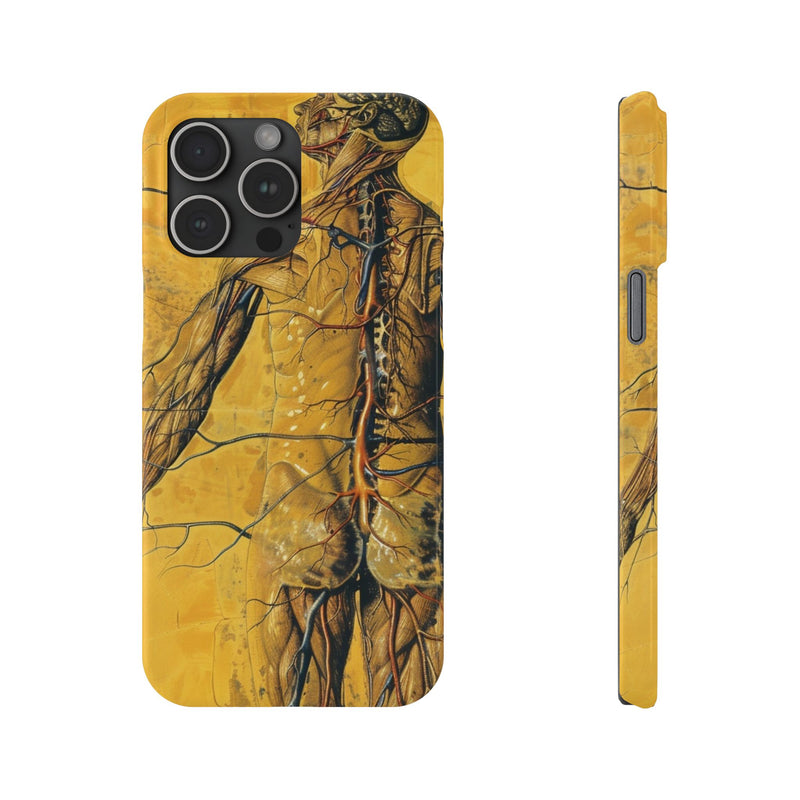 Neural Symphony Slim Phone Case