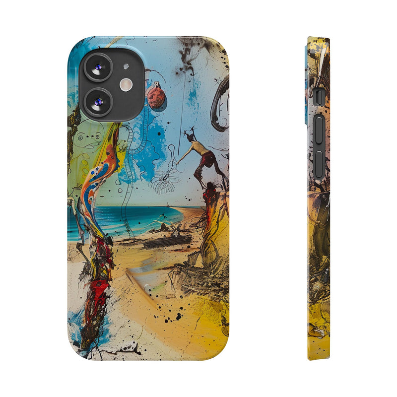 Cliffside Reverie Slim Phone Case