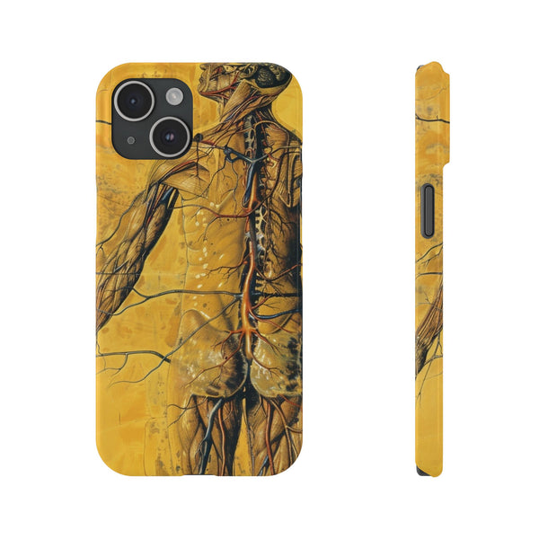 Neural Symphony Slim Phone Case