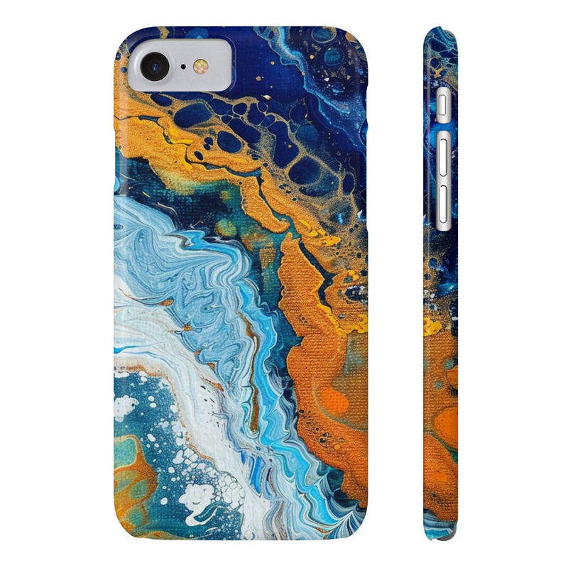 Water Symphony Slim Phone Case