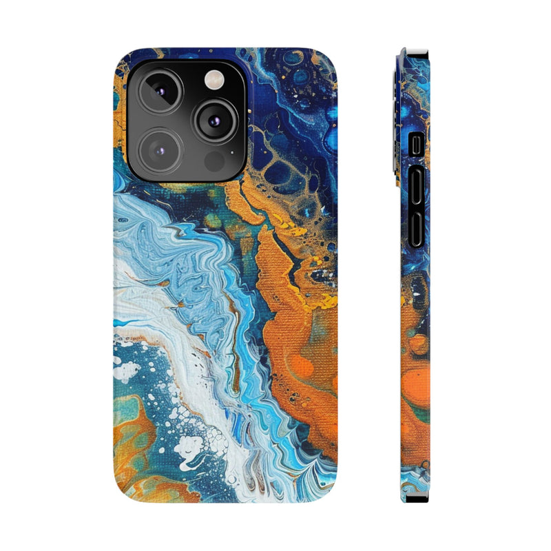 Water Symphony Slim Phone Case