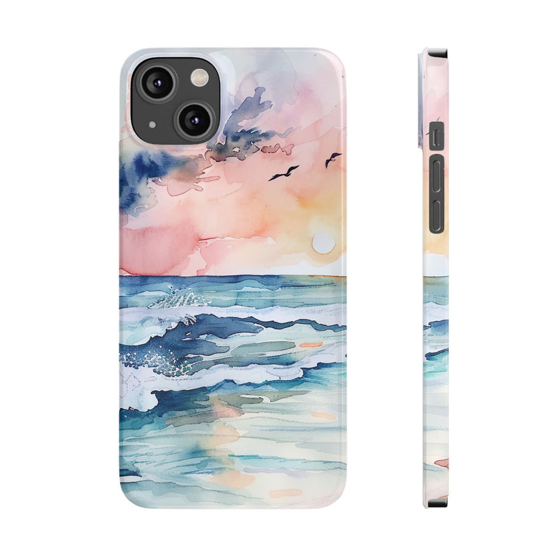 Sunrise Symphony Slim Phone Case