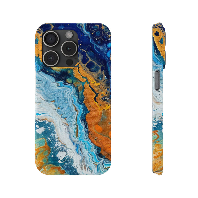 Water Symphony Slim Phone Case