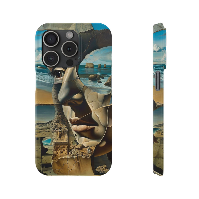 Tides of the Mind Slim Phone Case