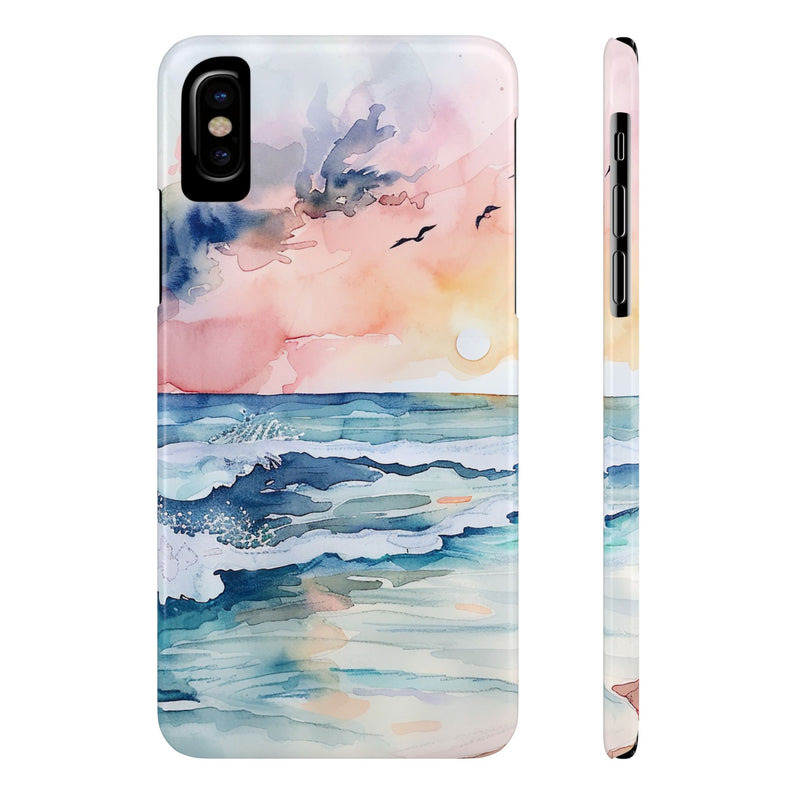 Sunrise Symphony Slim Phone Case