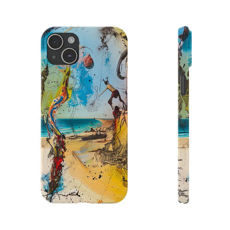 Cliffside Reverie Slim Phone Case