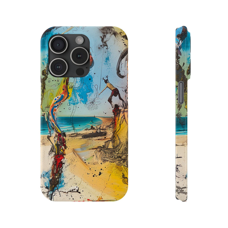 Cliffside Reverie Slim Phone Case