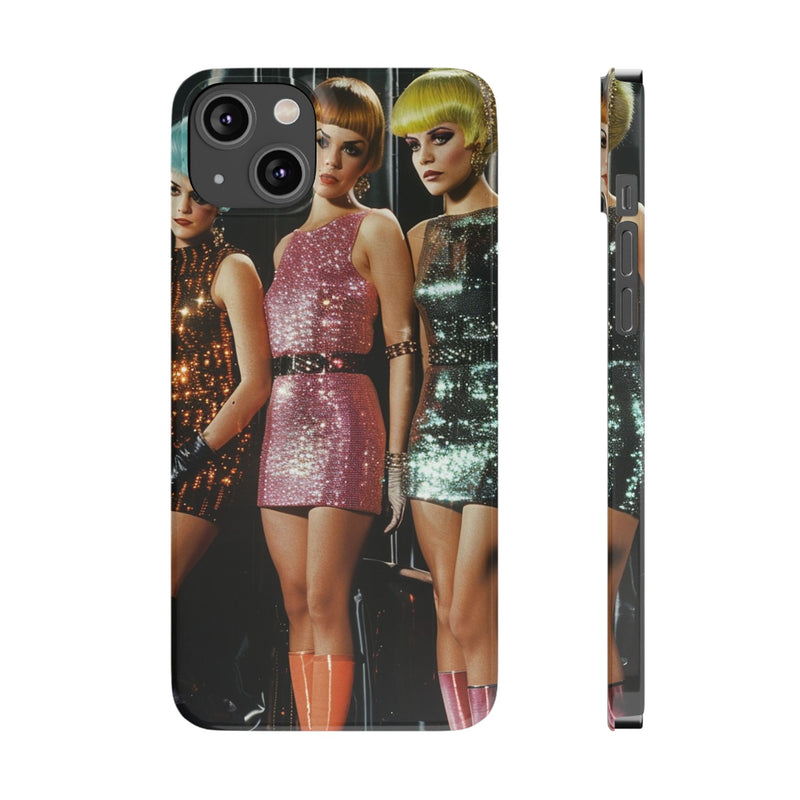 Cosmic Catwalk Slim Phone Case