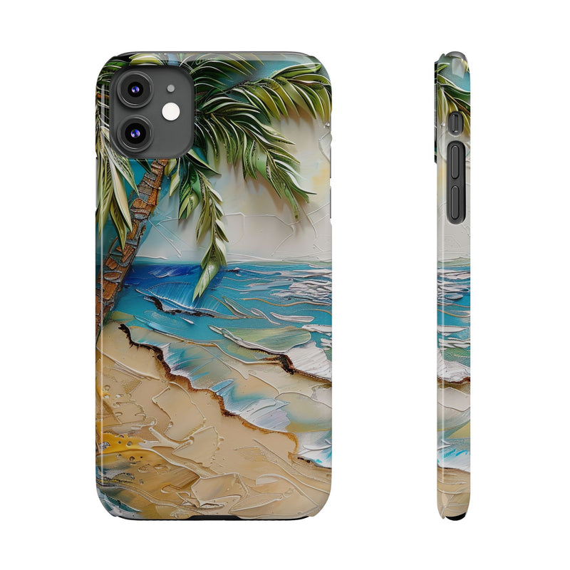 Seaside Serenity Slim Phone Case