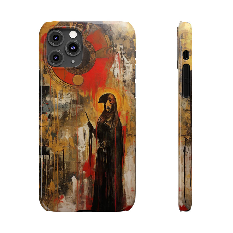 Medieval Noir Slim Phone Case