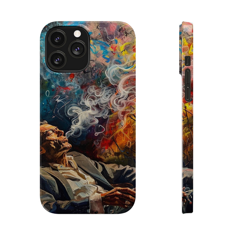 Exhaling Art Slim Phone Case