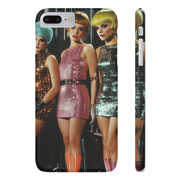 Cosmic Catwalk Slim Phone Case