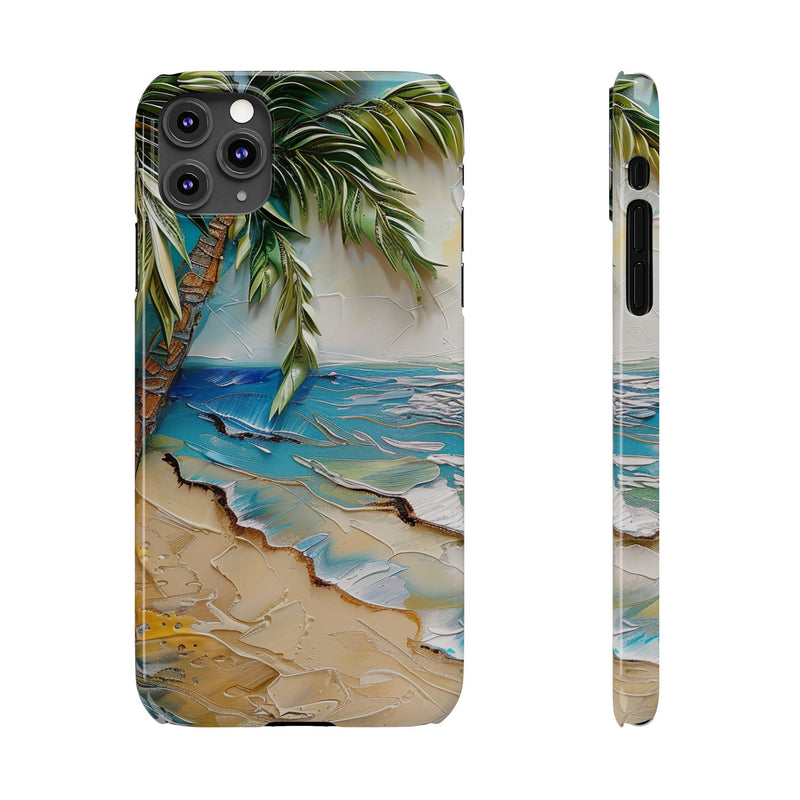 Seaside Serenity Slim Phone Case