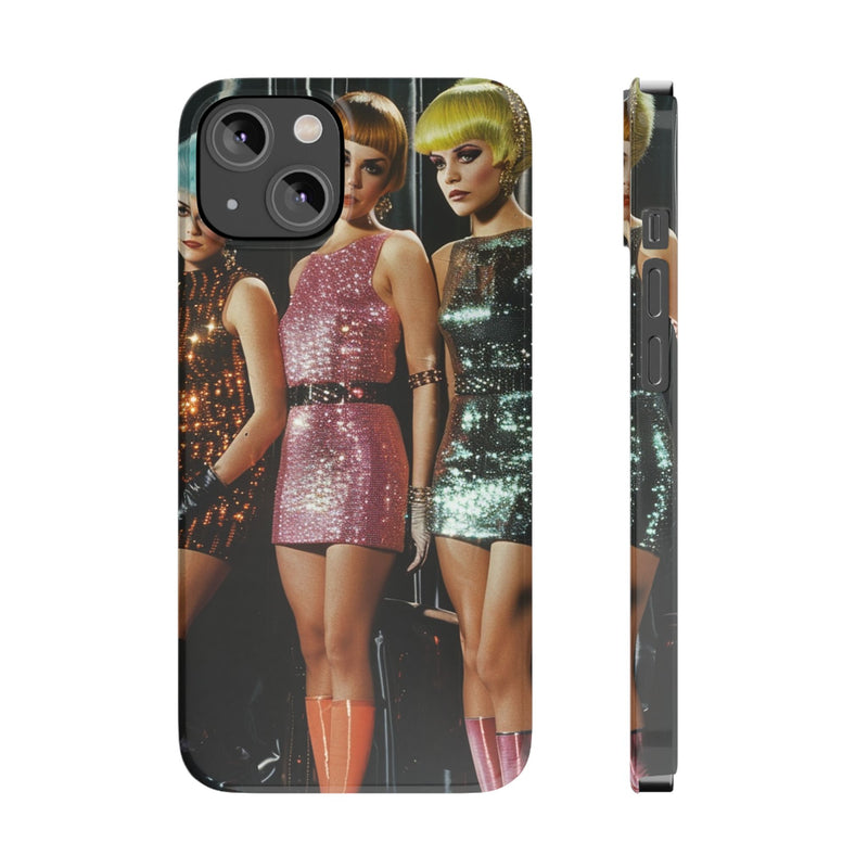 Cosmic Catwalk Slim Phone Case