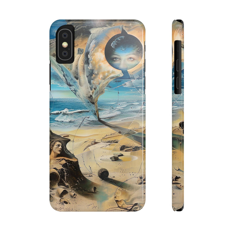 Faces of the Sea Slim Phone Case