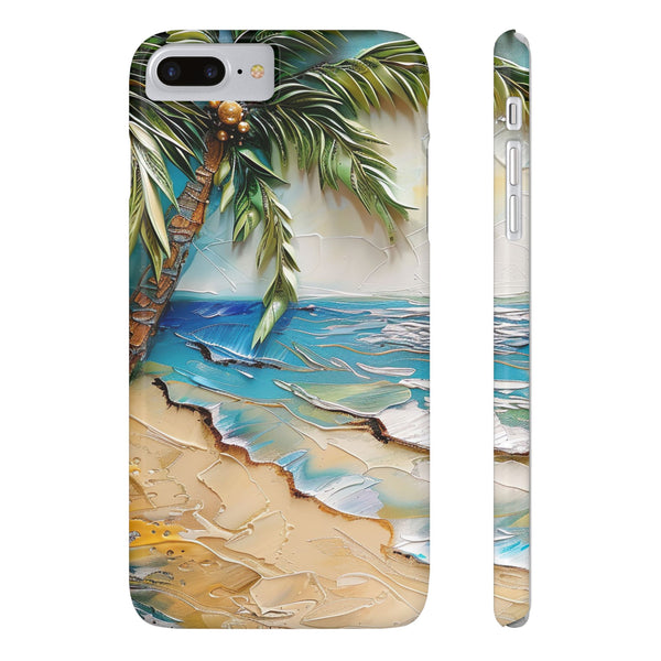 Seaside Serenity Slim Phone Case