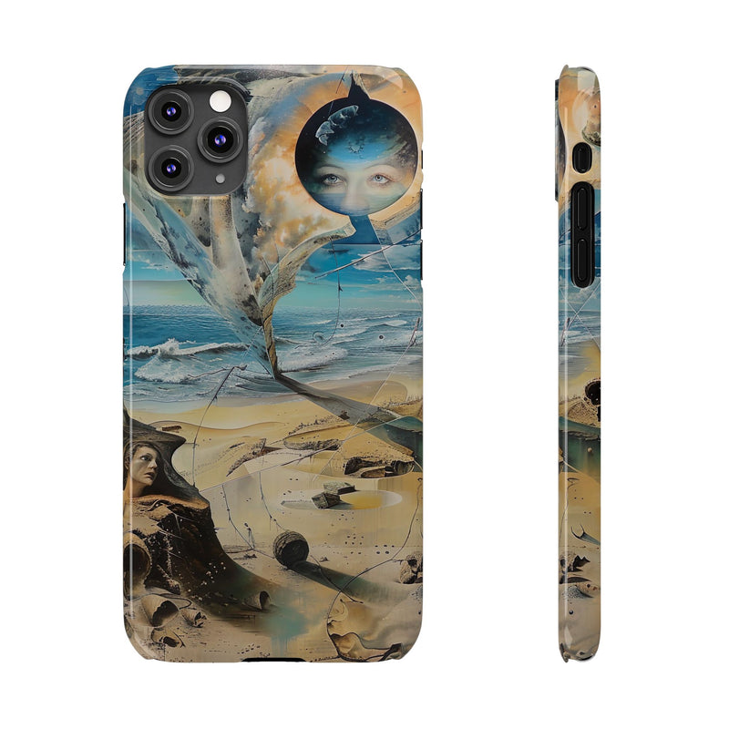 Faces of the Sea Slim Phone Case