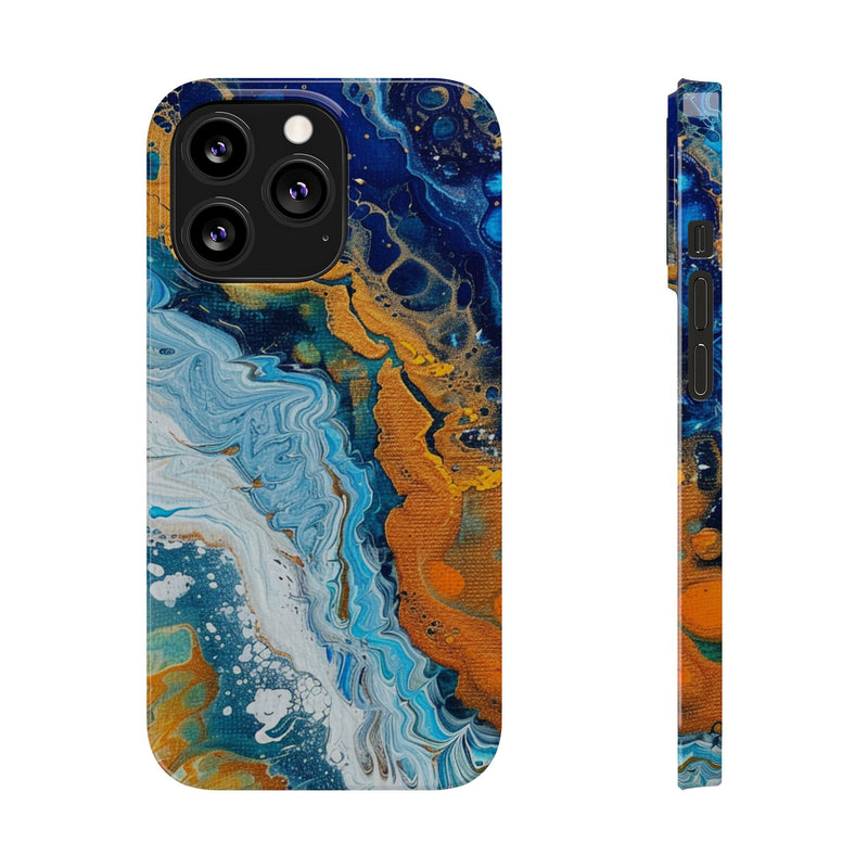 Water Symphony Slim Phone Case