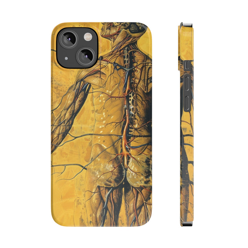 Neural Symphony Slim Phone Case