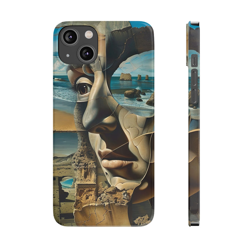 Tides of the Mind Slim Phone Case