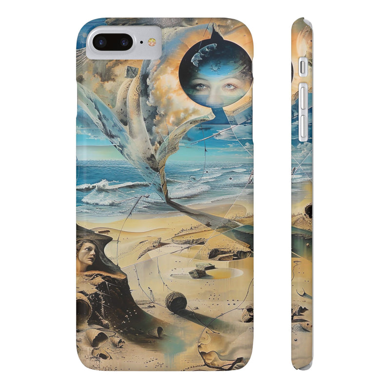 Faces of the Sea Slim Phone Case