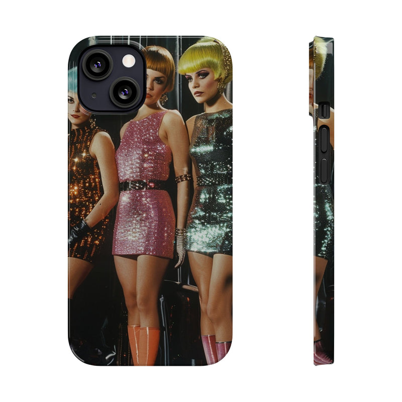 Cosmic Catwalk Slim Phone Case