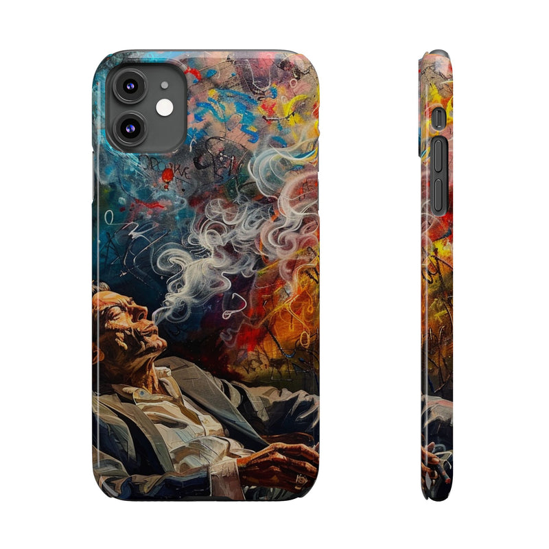 Exhaling Art Slim Phone Case