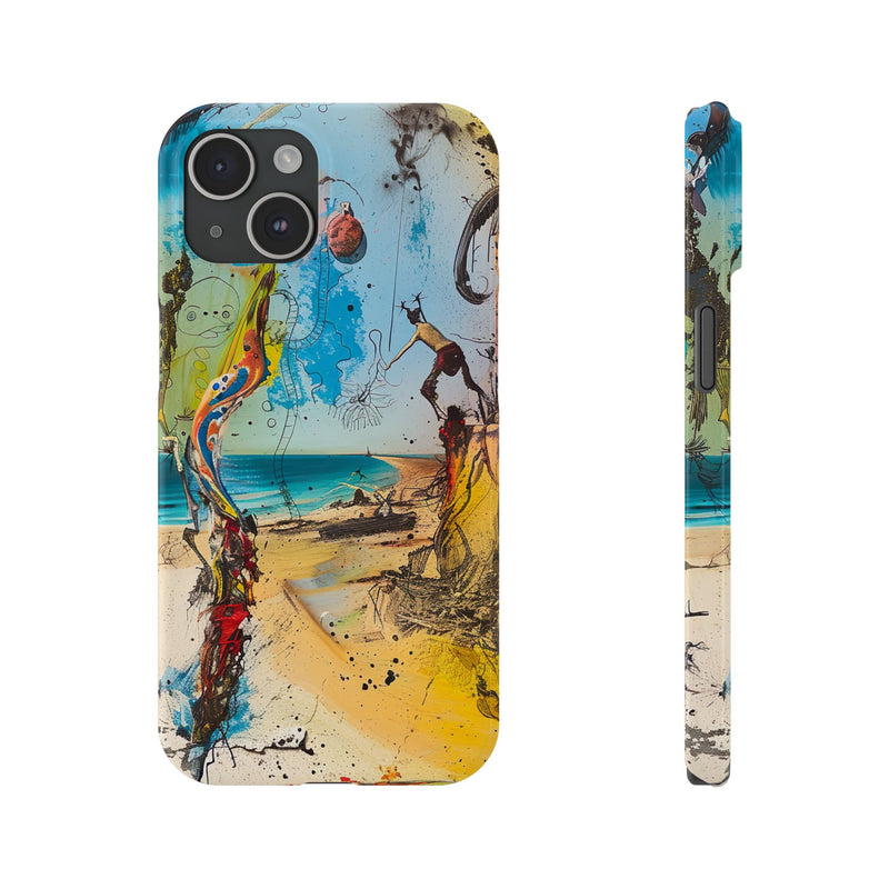 Cliffside Reverie Slim Phone Case