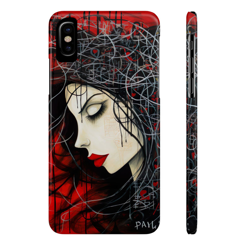 Medieval Muse Slim Phone Case