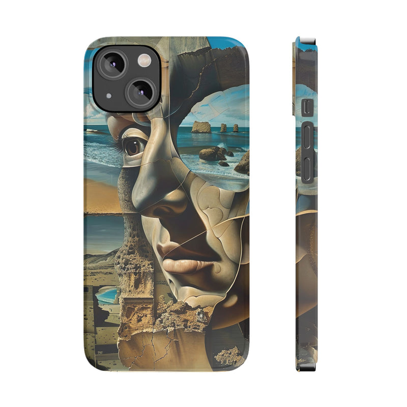 Tides of the Mind Slim Phone Case