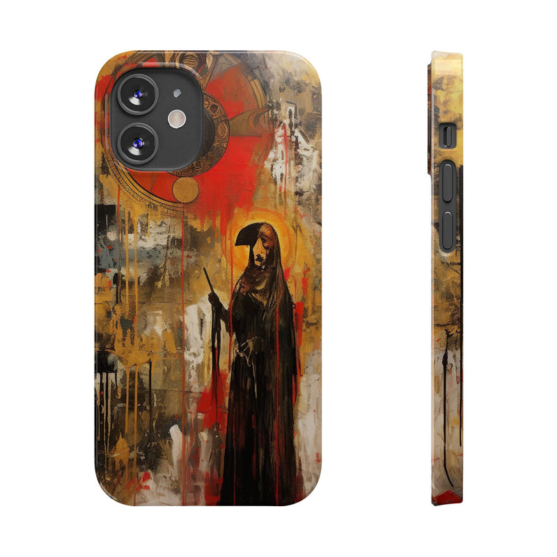 Medieval Noir Slim Phone Case