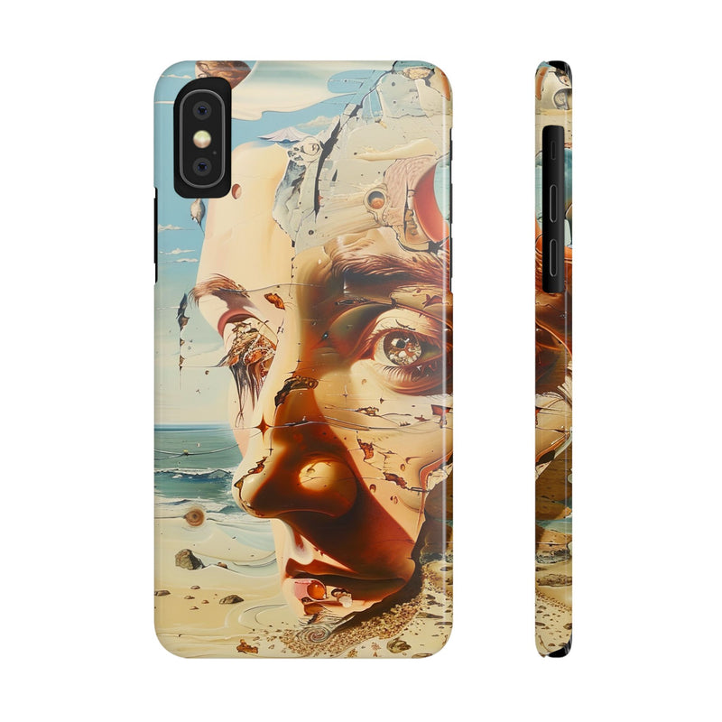 Waves of Thought Slim Phone Case