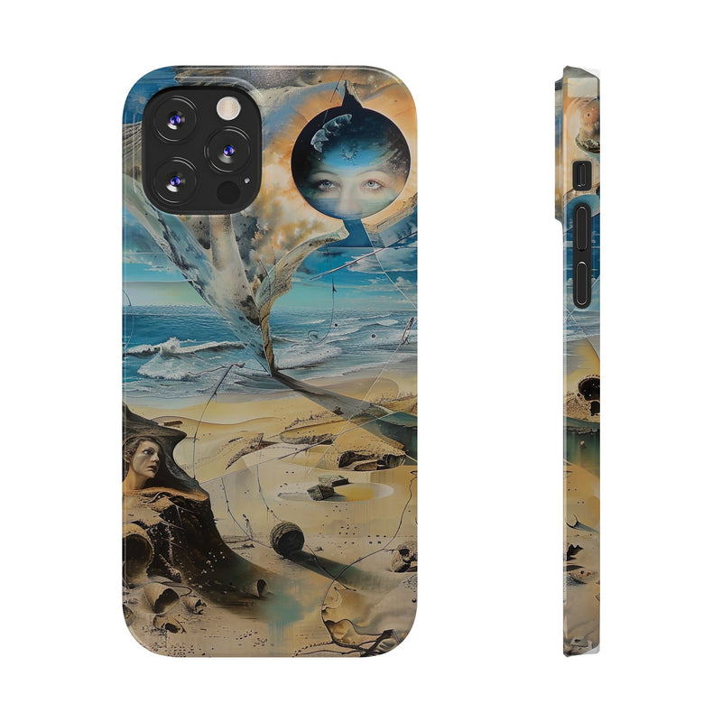 Faces of the Sea Slim Phone Case