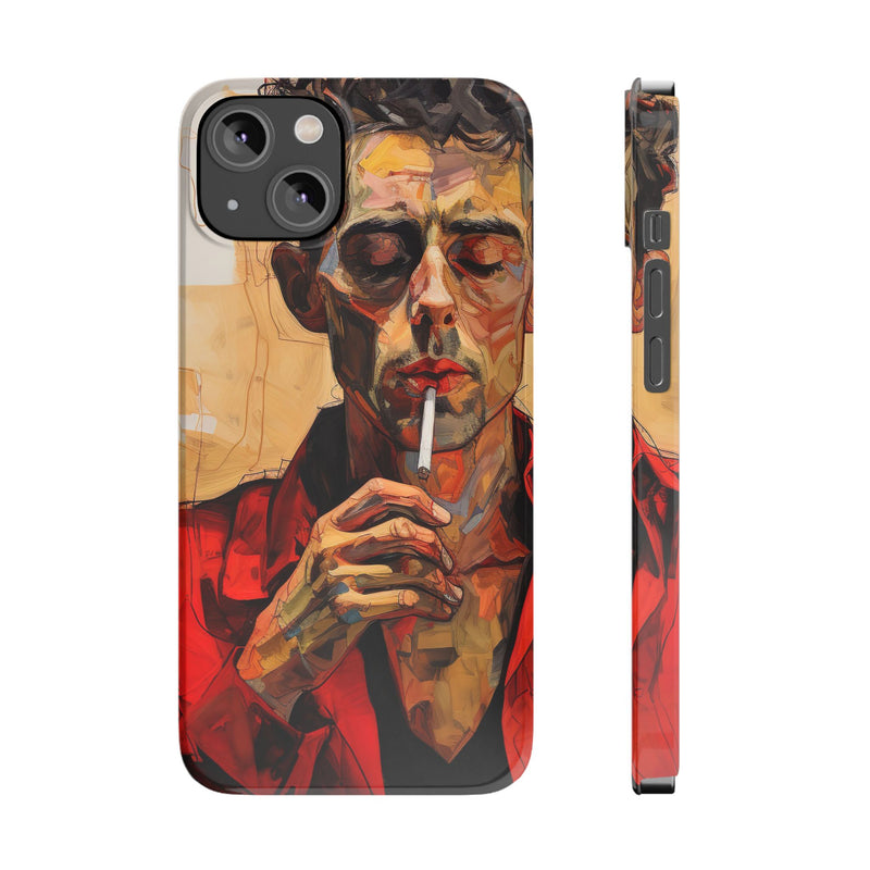 Expressionist's Smoke Break Slim Phone Case