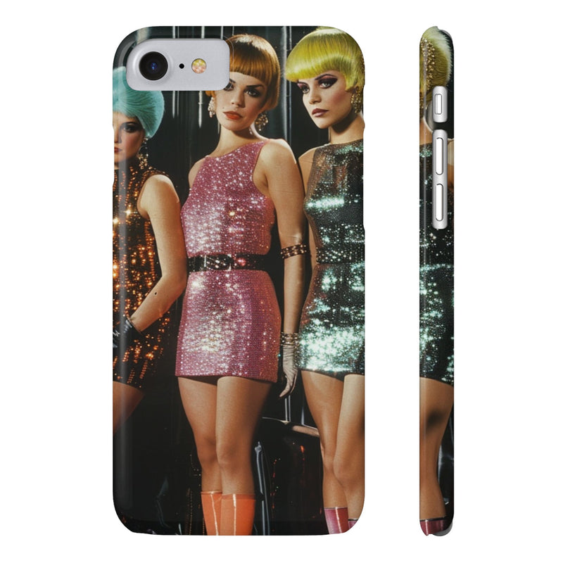 Cosmic Catwalk Slim Phone Case