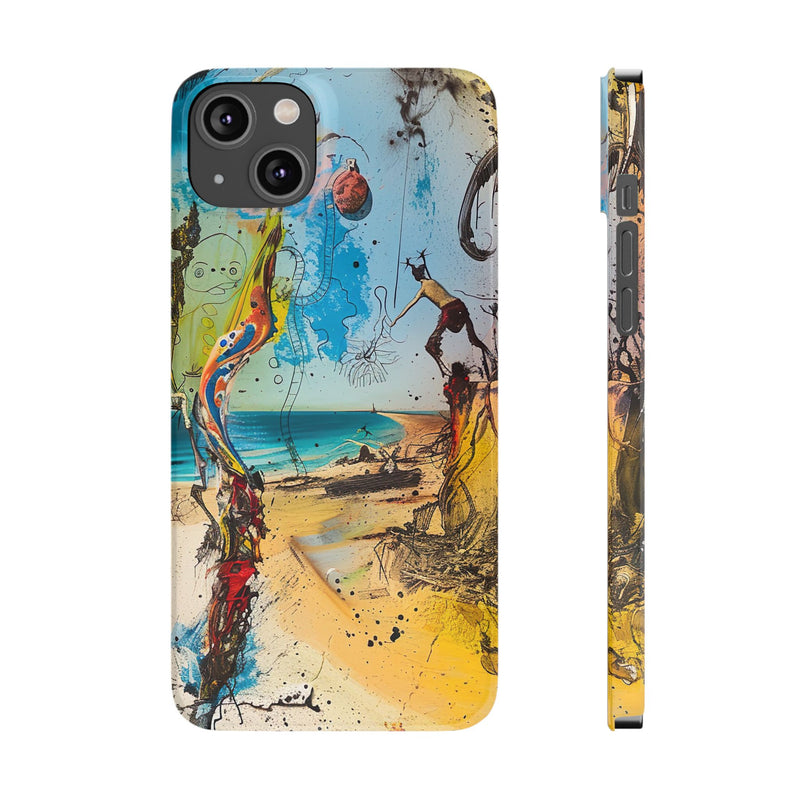 Cliffside Reverie Slim Phone Case