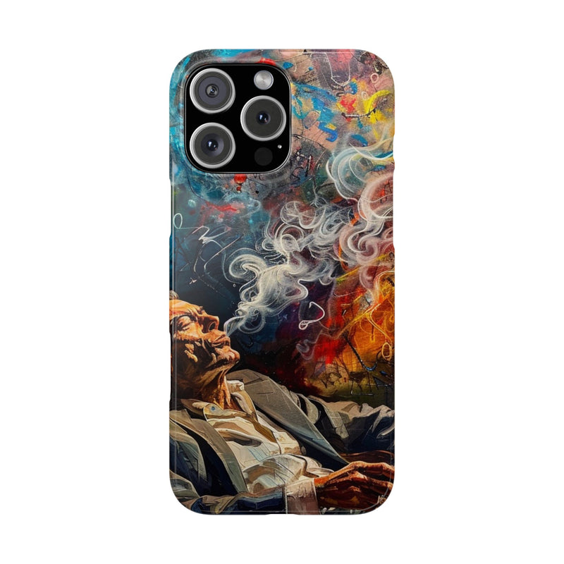 Exhaling Art Slim Phone Case