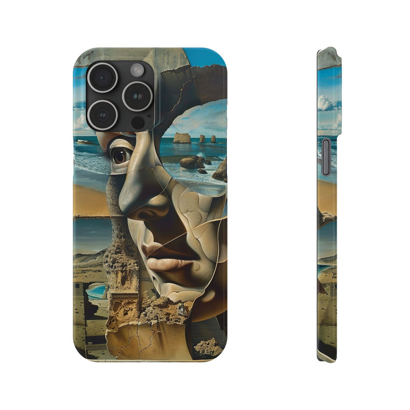 Tides of the Mind Slim Phone Case