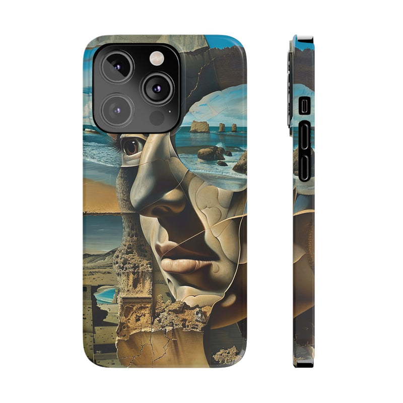 Tides of the Mind Slim Phone Case