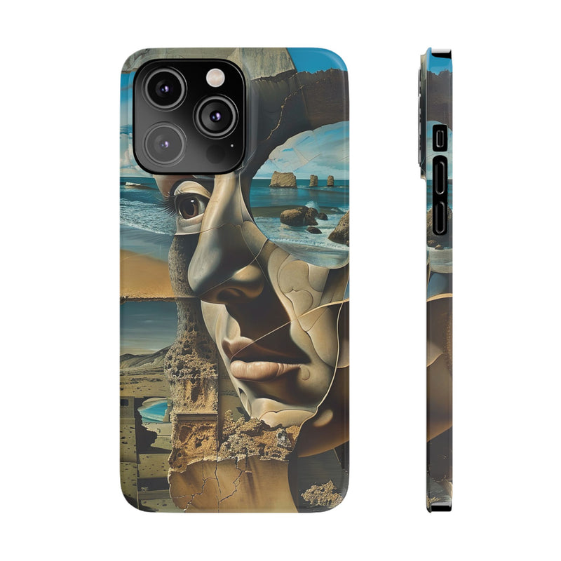 Tides of the Mind Slim Phone Case